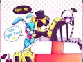 puppet x Golden Freddy