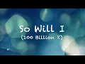 Download Lagu So Will I (100 Billion X) - Hillsong Worship (1 hour) (Lyrics)