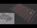 Multi-robot simulation with graph planning