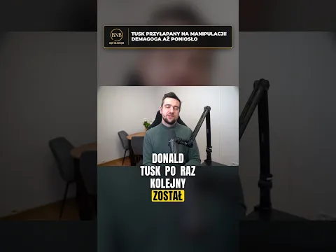 Tusk ZŁAPANY Na Manipulacji?