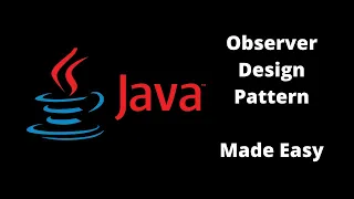 Observer design pattern java - Tutorial with example