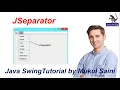 Java Swing Tutorial JSeparator in Java