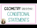 Geometry Lesson Conditional Statements