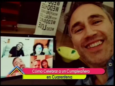Cómo celebrar a un cumpleañero en Cuarentena