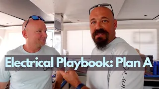 ELECTRICAL PLAYBOOK:PLAN A//Moving Back To The Dock & Going Through The Electrical Plan-Episode 118