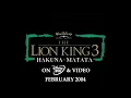 Download Lagu The Lion King 3: Hakuna Matata! Trailer (UK DVD \u0026 VHS, 2004)