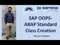 SAP OOPS-ABAP Standard Class Creation
