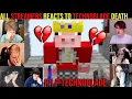 All streamers react to technoblade death emotional R I P techno