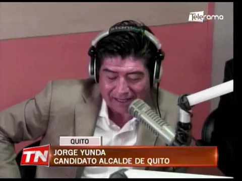 Yunda anuncia temas a revisar en la alcaldía de Quito de ganar elección