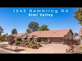 1543 Rambling Rd Simi Valley Bridle Path home in California Touring with Amy Gandel