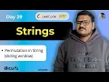 Permutation in String Leetcode Explained in Telugu Python Brute Force Optimal srkcodes