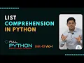 Python Unit 10 - 1 What is list comprehension in Python Neeraj Sharma