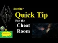 Skyrim mods - Another Quick Tip for the Cheat Room