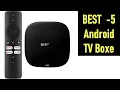 TOP 5 Android TV Boxes of 2026 You Need to Know