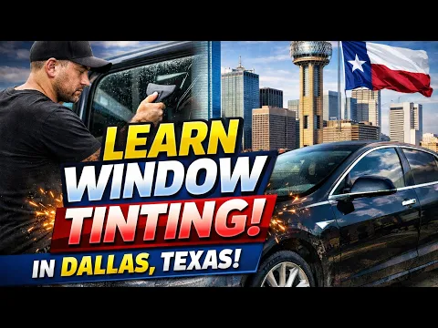 Window Tint Training Course – Dallas–Fort Worth | 2-Day Certification | Tint Academy USA