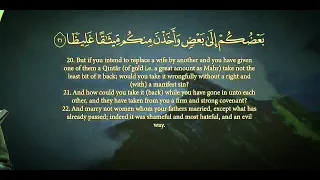 أحمد الشافعي سورة النساء 4 