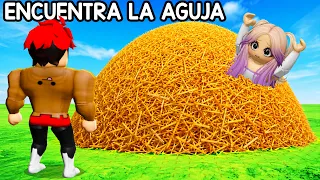 IMPOSIBLE ENCONTRAR la AGUJA en el PAJAR en ROBLOX con LYNA