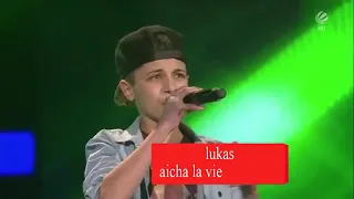 فتى يبهر الحكام باغنية ديدين كلاش عايشة لافي 