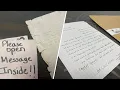 A 5th grader tossed a message in a bottle off Cape Cod in 1997 Someone in France just found it