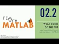 2 2 FEM With MATLAB Least Square Method in MATLAB live script