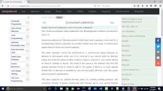 Explain SynchronousQueue in Java concurrent collections javapedia net