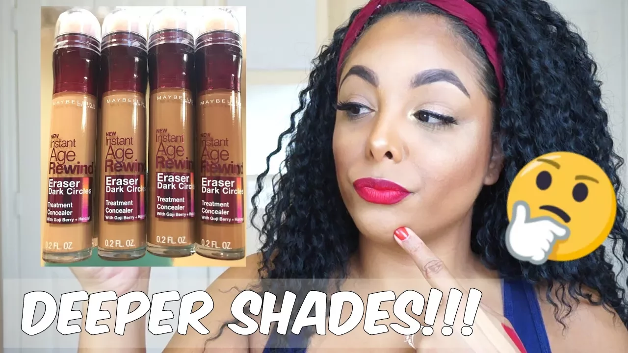 Concealer WEAR Test | Maybelline Instant Age Rewind