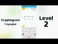 Cryptogram Tripledo Level 2 Solutions Logic Puzzle Game Mini Boss