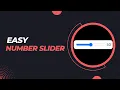 How To Make Range Slider Using HTML and CSS Custom Range Slider using HTML CSS Javascript