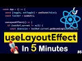 useLayoutEffect React Hooks in SIMPLE WAY React Hooks
