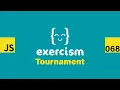JavaScript on Exercism 068 - Tournament