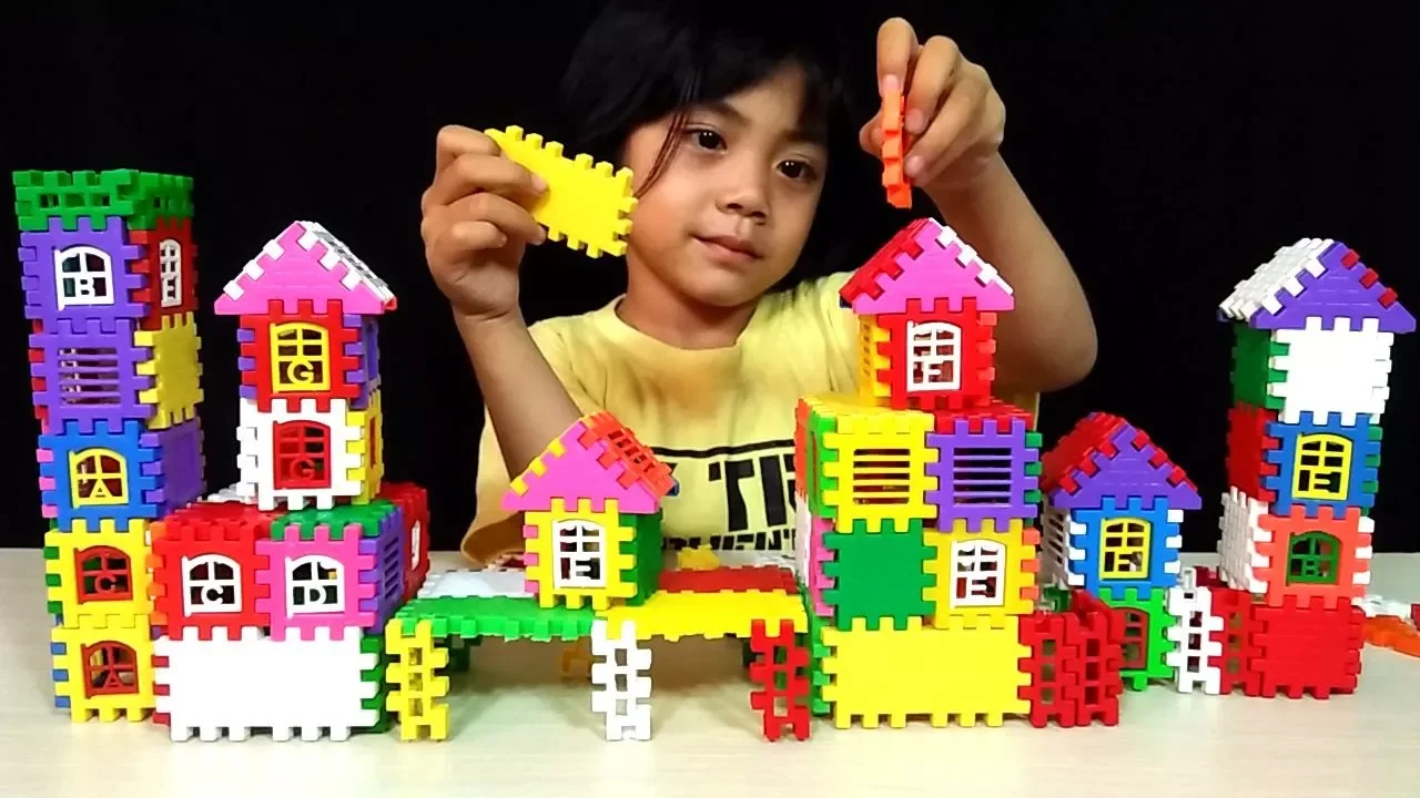 Anak Kecil Main Bongkar Pasang Lego Blok | Jove (3 Tahun 10 Bulan) & Jose (1 Tahun 7 Bulan)