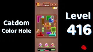 Catdom Color Hole Level 416 Screenshot