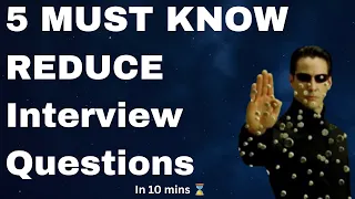 Top 5 JavaScript reduce Interview Questions Must Know for Frontend Interviews