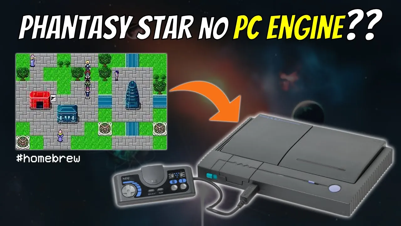 Phantasy Star no PC Engine? #pcengine #sega #phantasystar