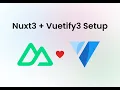 Vuetify3 Nuxt3 Setup Guide