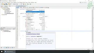 55 - Queues Linked Lists Queue Application Java
