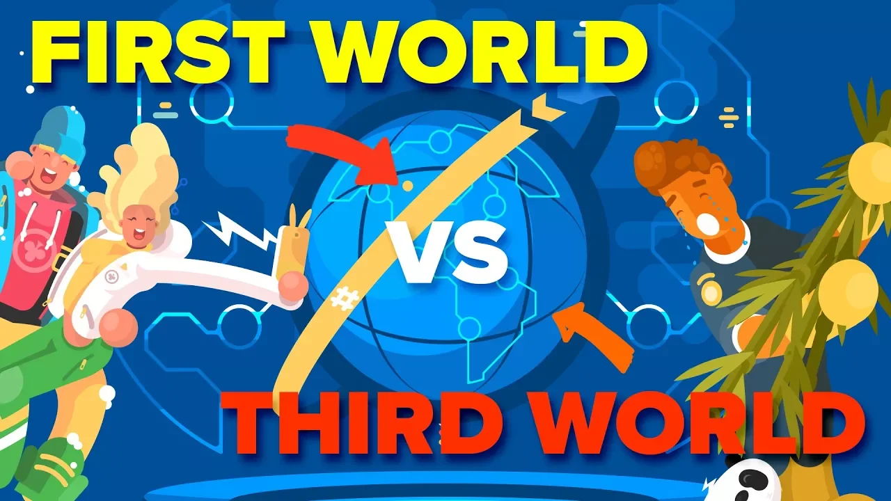 Outline Video Third World vs First World Countries - What's The Difference?