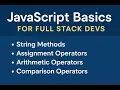 JavaScript Basics for Full Stack Devs String Methods Assignment Arithmetic Comparison Operators