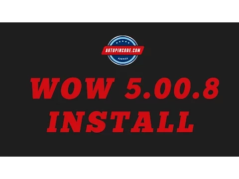 Download MP3 WOW 5.00.8 R2 Install + Activate  (english version)