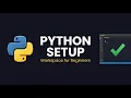 Python Mini Project Set Up Your Data Science Workspace for Beginners Step-by-Step Tutorial