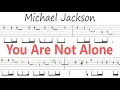Download Lagu Michael Jackson - You Are Not Alone / Guitar Solo Tab+BackingTrack