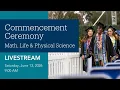 UC Santa Barbara Math Life Physical Sciences Ceremony 2026