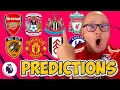 Premier League Matc ay 1 Predictions