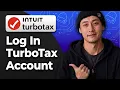How to Log In to Your TurboTax Account Intuit 2026 Easy Tutorial