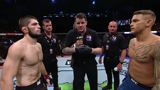 khabib vs poirier fight highlights