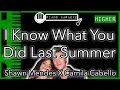 Lagu I Know What You Did Last Summer (+3) - Shawn Mendes X Camila Cabello - Piano Karaoke Instrumental