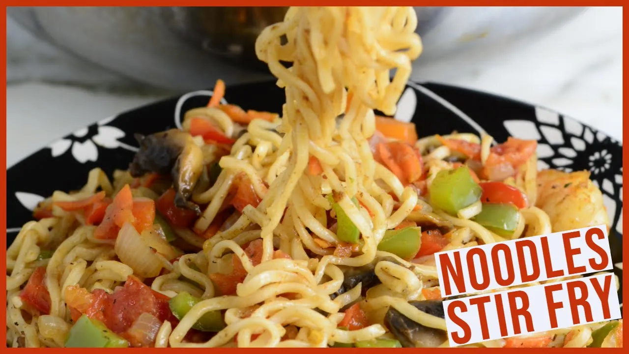 Loaded Instant Noodles Stir Fry   Chef Lola