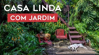 A CASA ONDE VOCÊ VAI QUERER MORAR | O REFÚGIO PERFEITO EM TORNO DE UM JARDIM TROPICAL