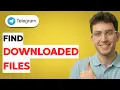 How to Find Downloaded Files in Telegram Desktop 2026 Full Guide