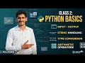 03 Python Basics Input Output String Manipulation